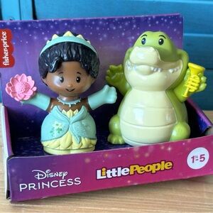 Fisher-Price Disney Princess Little People Tiana & Louis Set